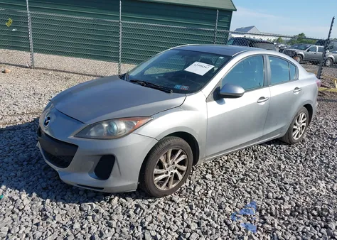 2012 Mazda 3 I from USA, damaged, VIN JM1BL1V88C1561369